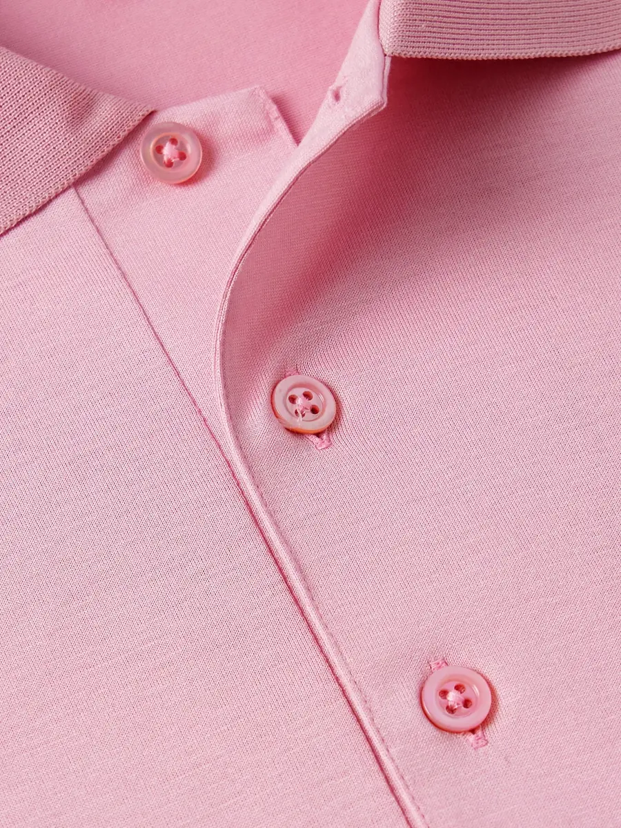 Charvet Cotton Polo Shirt - Men | Thumbnail 5 Charvet Cotton Polo Shirt - Men | Thumbnail 5