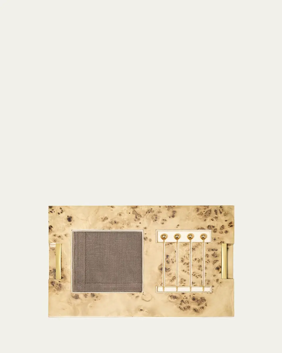 AERIN Classic Faux Shagreen Bar Set | Thumbnail 4 AERIN Classic Faux Shagreen Bar Set | Thumbnail 4