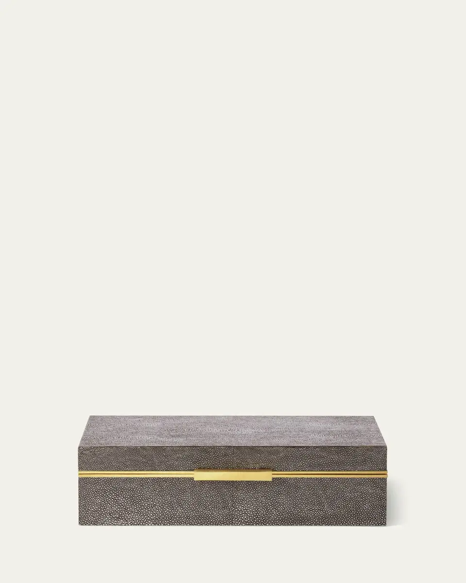 AERIN Faux Shagreen Envelope Box | Thumbnail 2 AERIN Faux Shagreen Envelope Box | Thumbnail 2