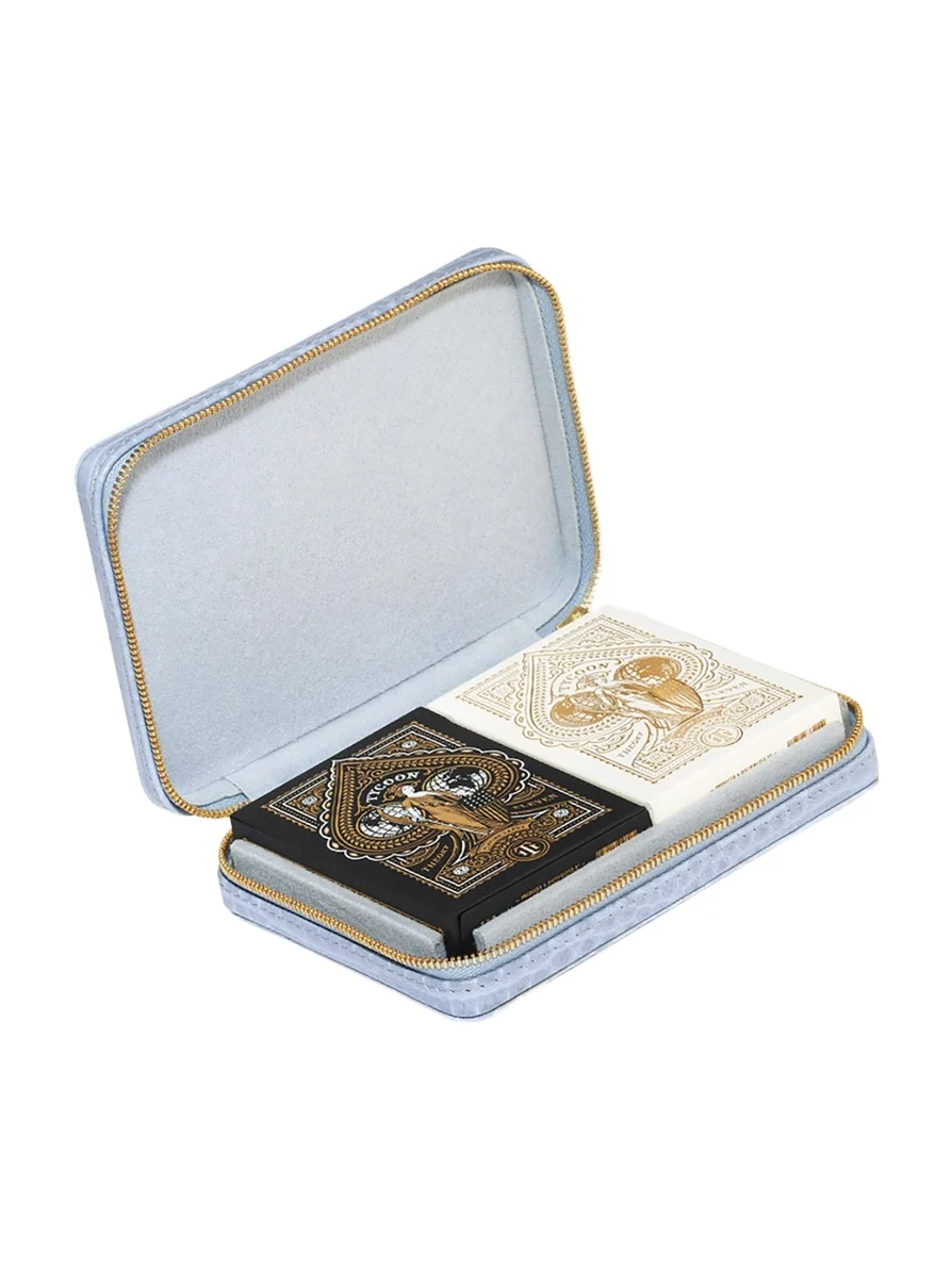 Enzo Travel Card Set, Hydrangea Blue Enzo Travel Card Set, Hydrangea Blue