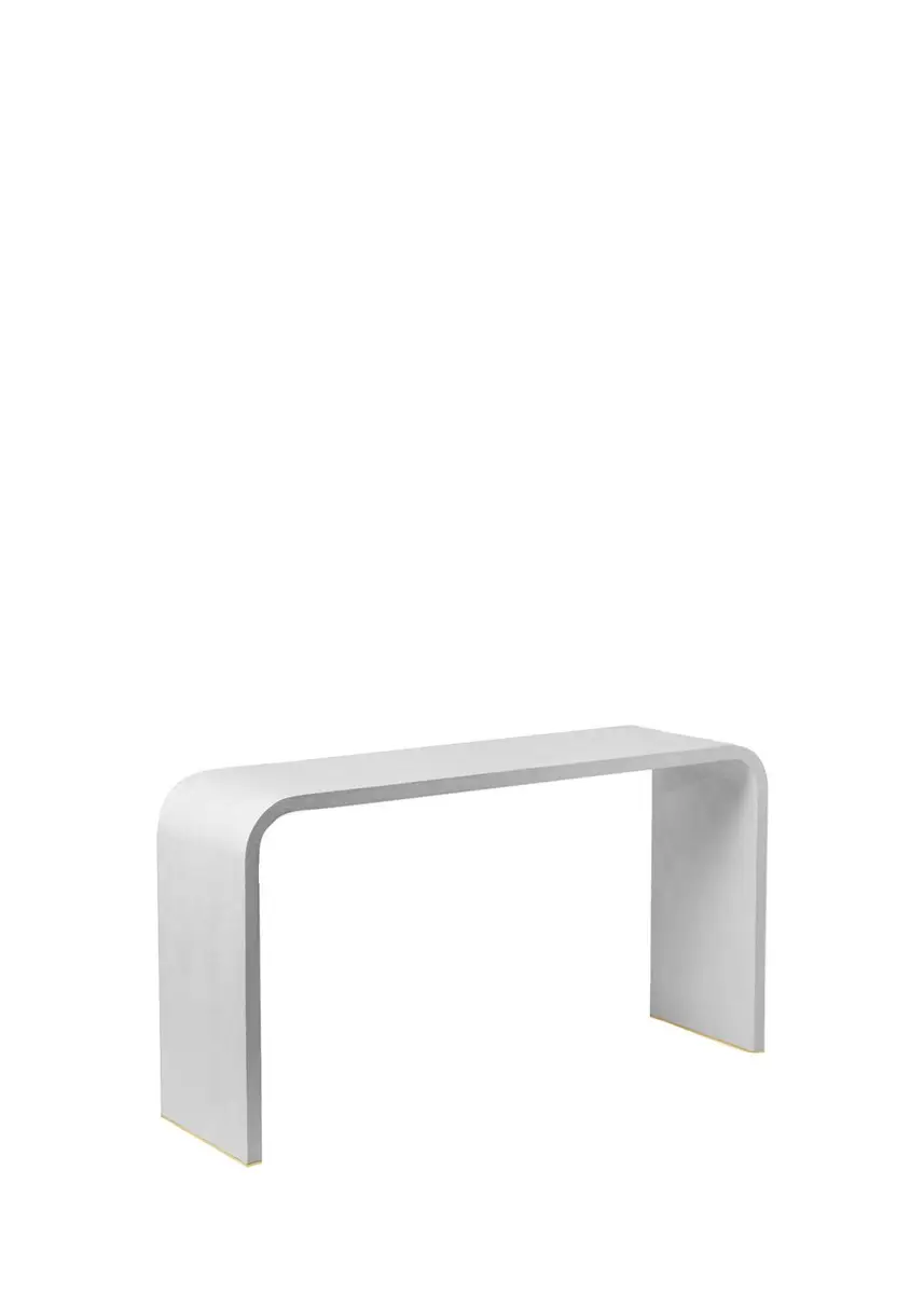 AERIN Faux Shagreen Console Table | Thumbnail 3
