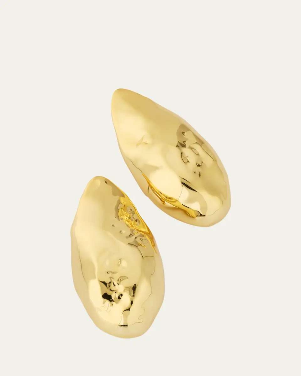 ALEXIS BITTAR Molten Puffy Teardrop Post Earrings | Thumbnail 3