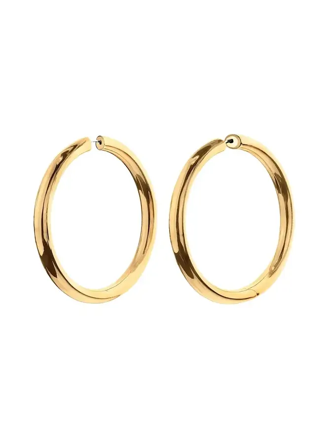 Ultimate Hoop Earrings, 40mm
