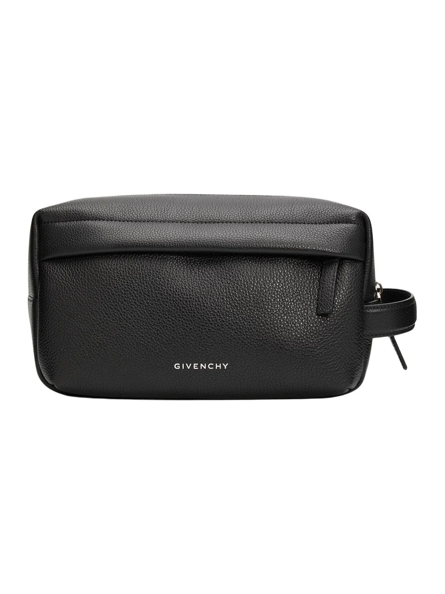 Givenchy Men's U Backpack Toiletry Bag in Grained Leather
