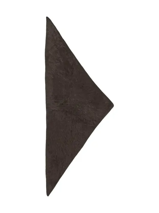 Brushed Cashmere Bandana Scarf