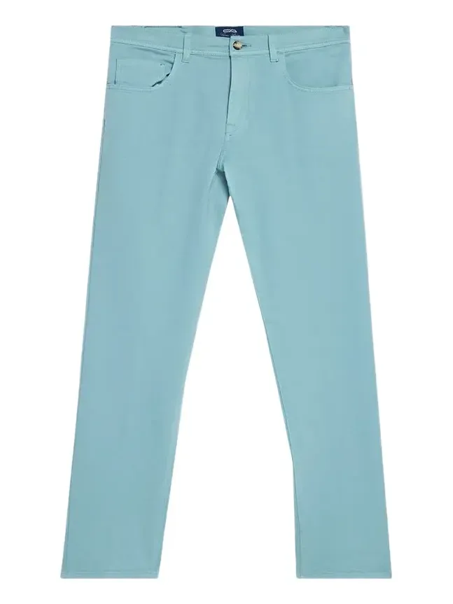 Men's Cotton Bull Slim Straight-Leg Five-Pocket Pants Men's Cotton Bull Slim Straight-Leg Five-Pocket Pants