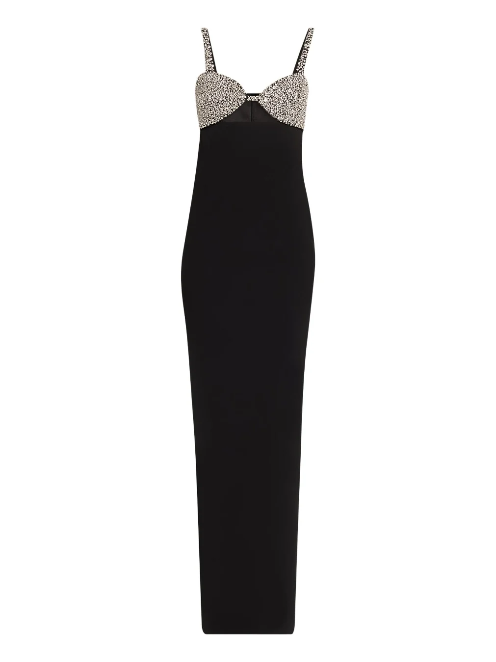Lux Crystal-Embellished Cutout Column Gown Lux Crystal-Embellished Cutout Column Gown