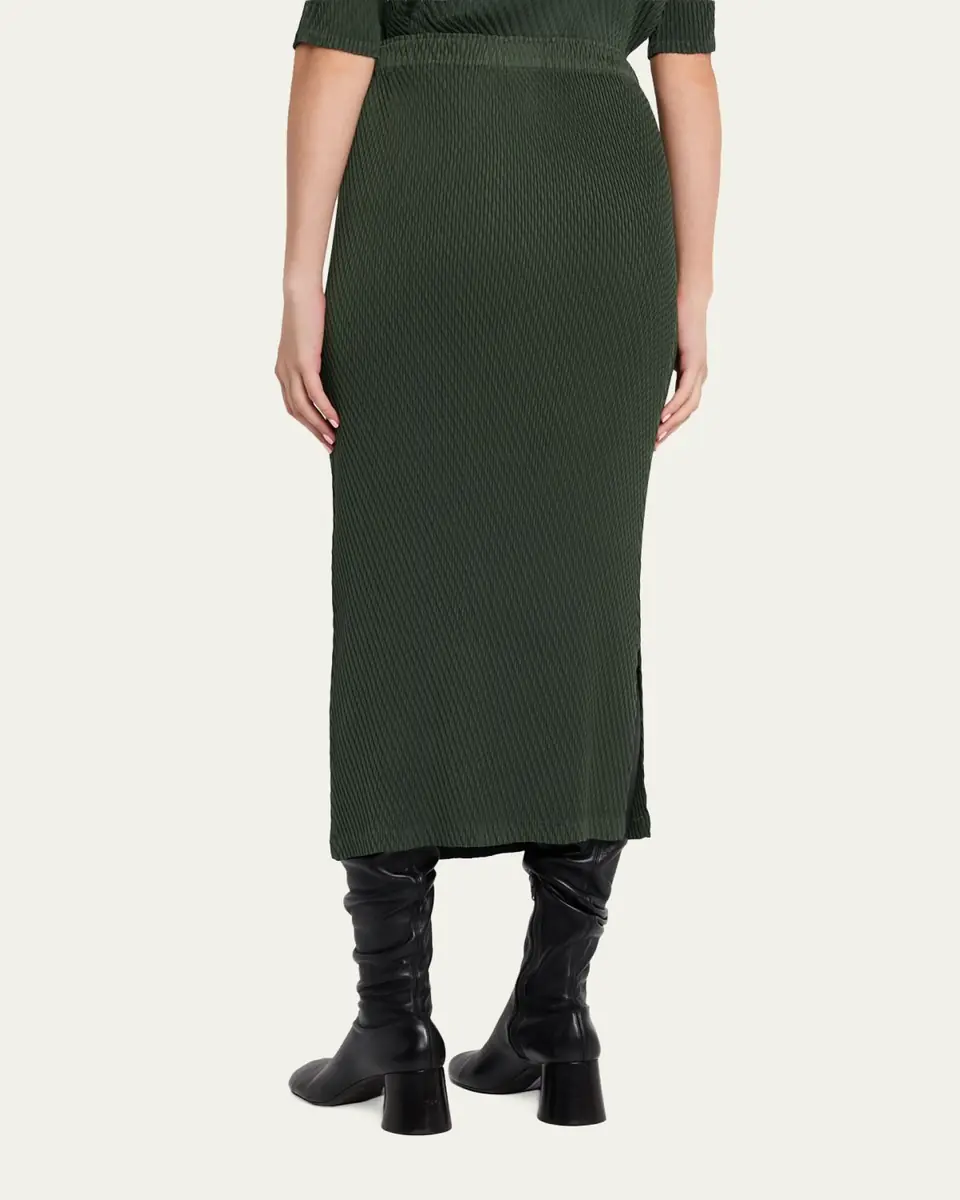 Issey Miyake Rhombus Double-Pleated Midi Skirt | Thumbnail 3 Issey Miyake Rhombus Double-Pleated Midi Skirt | Thumbnail 3