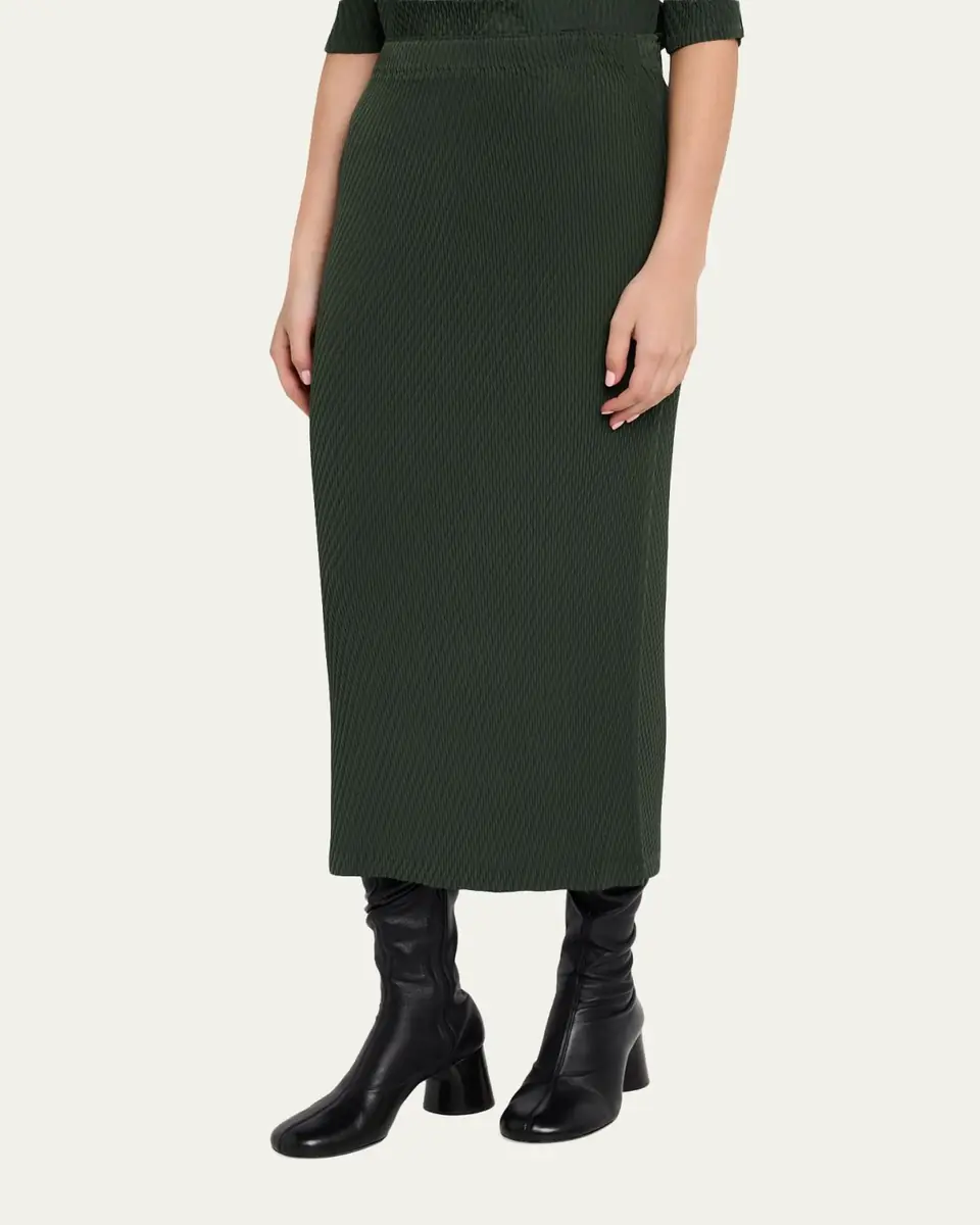 Issey Miyake Rhombus Double-Pleated Midi Skirt | Thumbnail 4 Issey Miyake Rhombus Double-Pleated Midi Skirt | Thumbnail 4