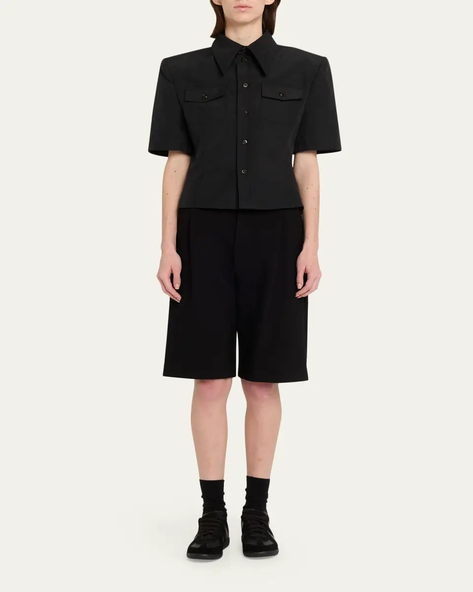 Willy Chavarria Chavela Short-Sleeve Shirt | Thumbnail 2