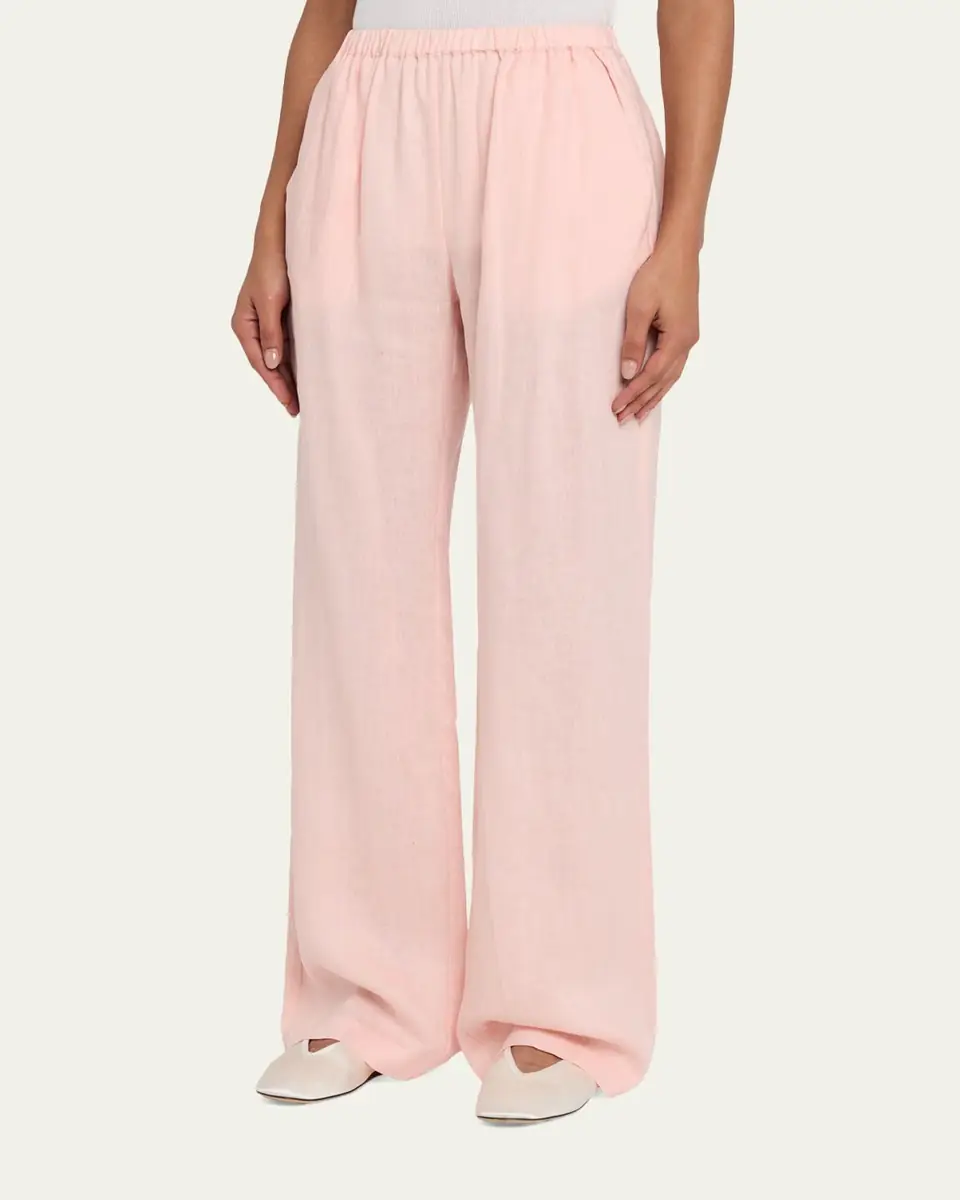 Aexae Pull-On Linen Pants | Thumbnail 4 Aexae Pull-On Linen Pants | Thumbnail 4