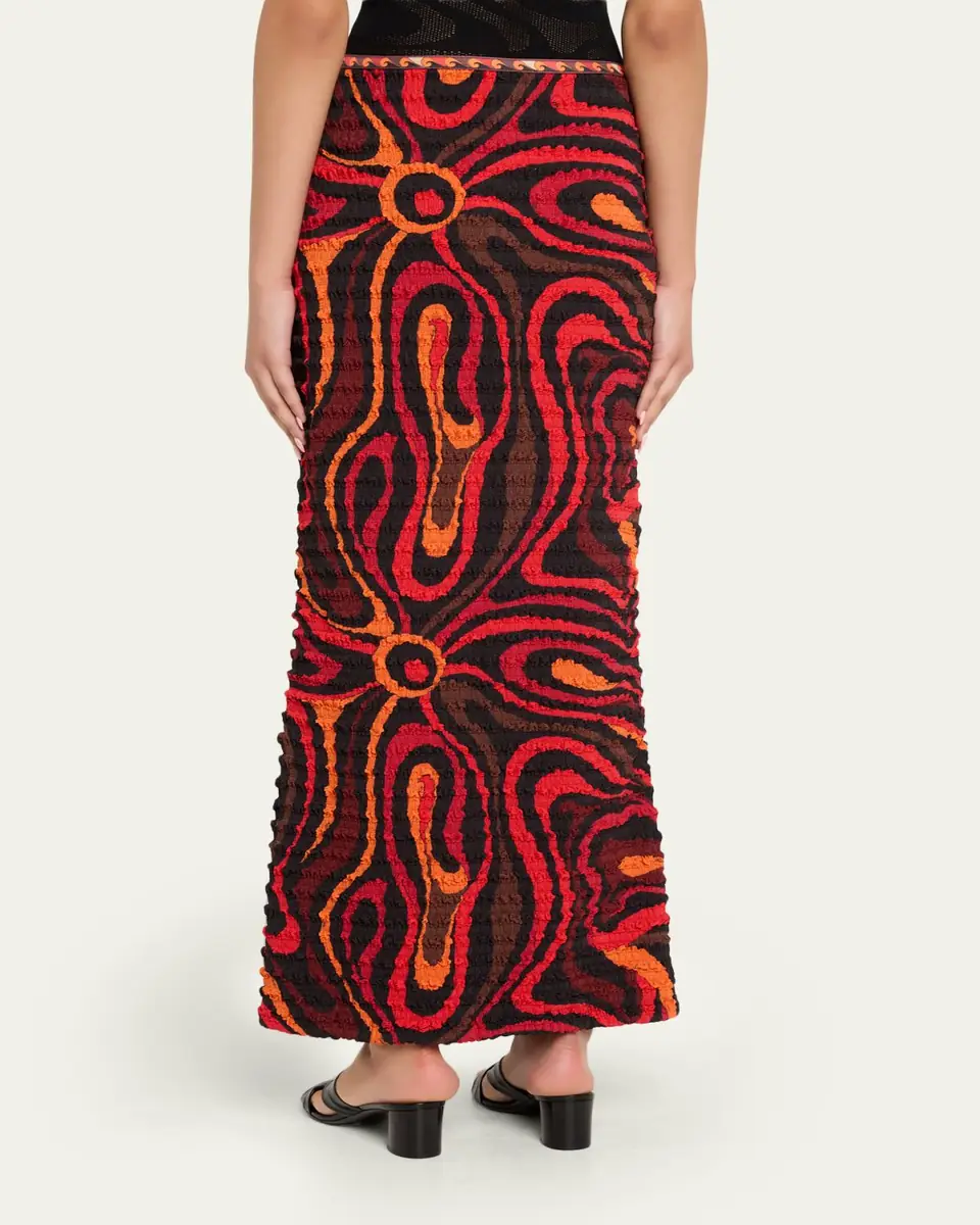 PUCCI Marmo Print Shibori Skirt | Thumbnail 3