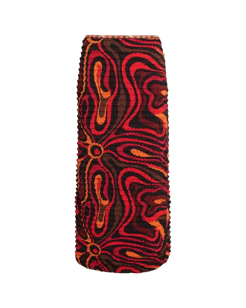 PUCCI Marmo Print Shibori Skirt