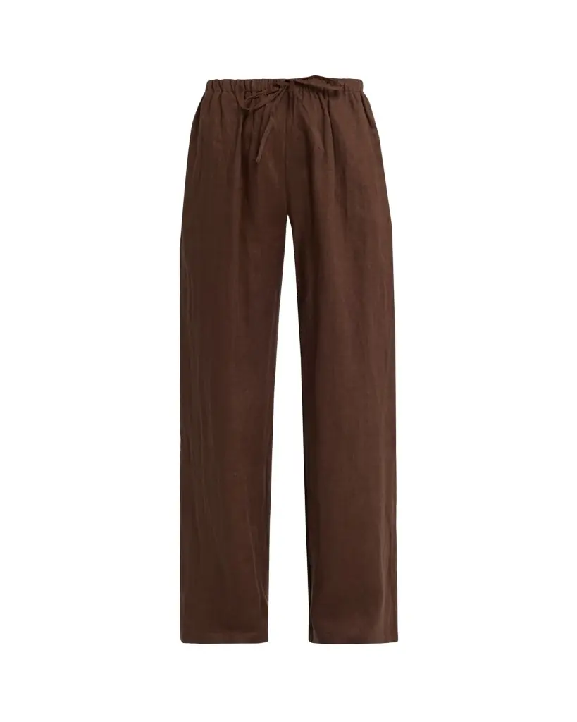 AEXAE Drawstring Linen Pants | Image 1 AEXAE Drawstring Linen Pants | Image 1