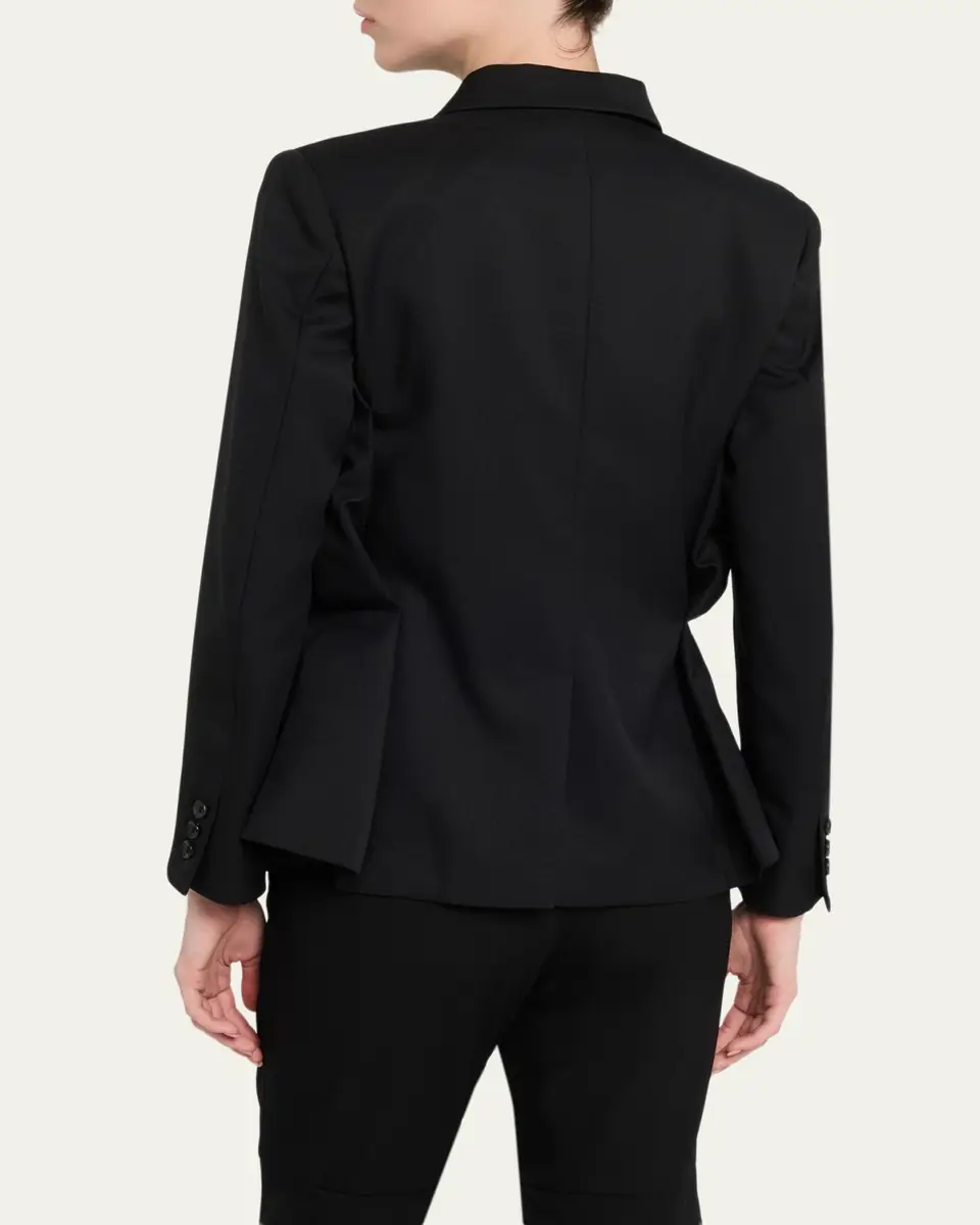 Comme des Garçons Draped Single-Breasted Blazer | Thumbnail 3