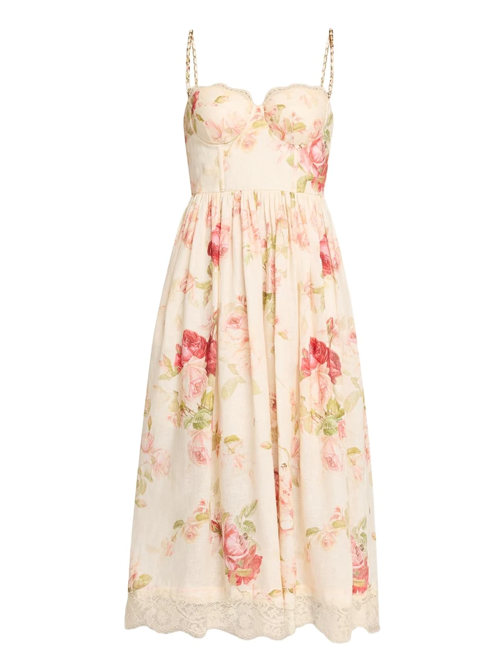 Roselight Corset Midi Dress Roselight Corset Midi Dress
