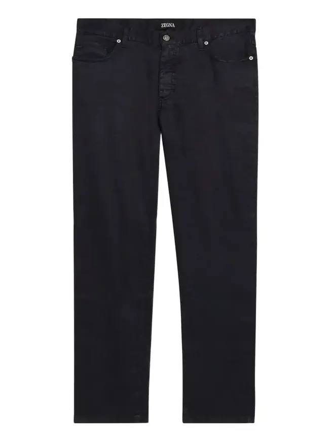 Men's Stretch Straight Leg Five-Pocket Pants Men's Stretch Straight Leg Five-Pocket Pants
