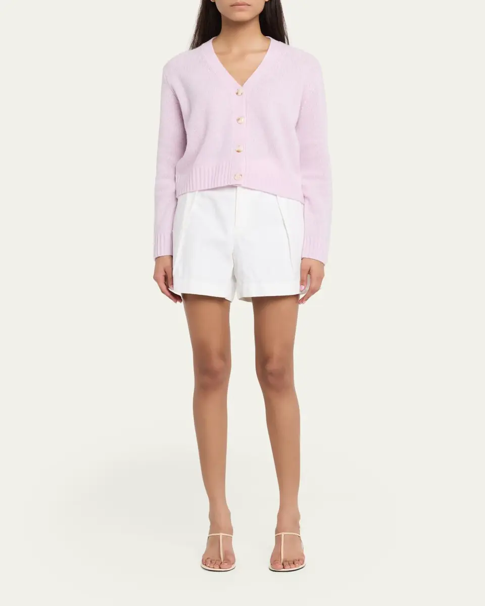 Lisa Yang Marionette Cashmere-Silk V-Neck Cardigan | Thumbnail 2