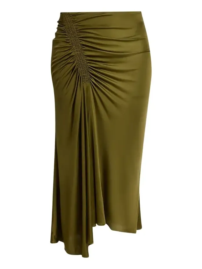 Naia Ruched Midi Skirt Naia Ruched Midi Skirt