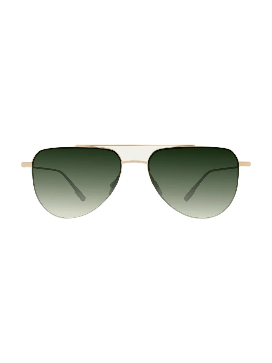 McNair 55mm Titanium Aviator Sunglasses