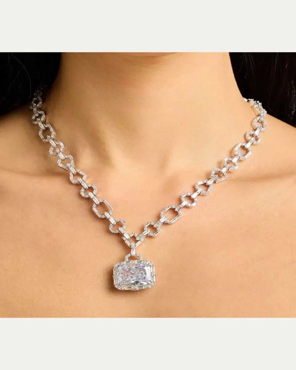 Nickho Rey Houlehan Necklace with Crushed Ice Pendant | Thumbnail 2 Nickho Rey Houlehan Necklace with Crushed Ice Pendant | Thumbnail 2