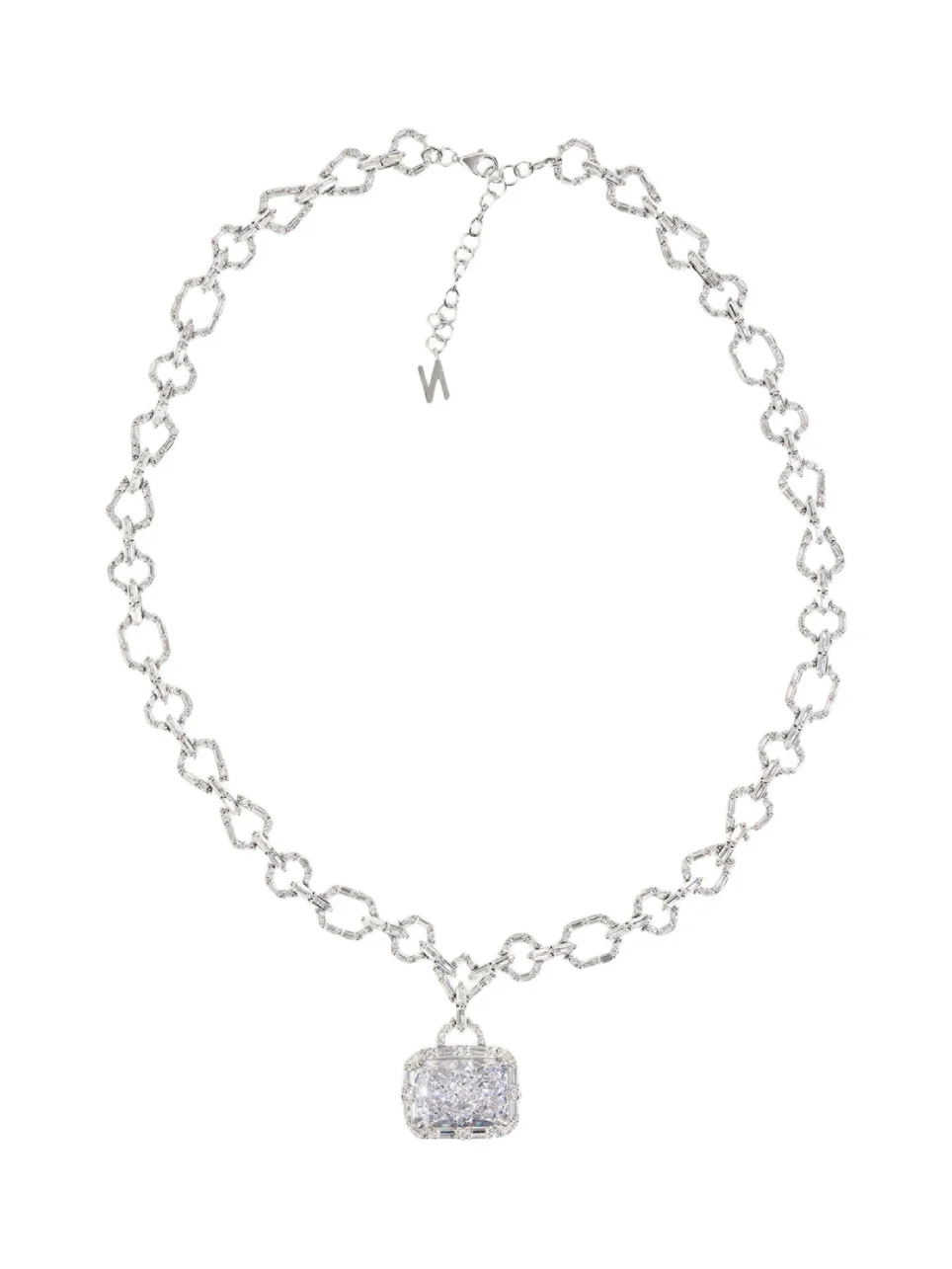 Houlehan Necklace with Crushed Ice Pendant Houlehan Necklace with Crushed Ice Pendant