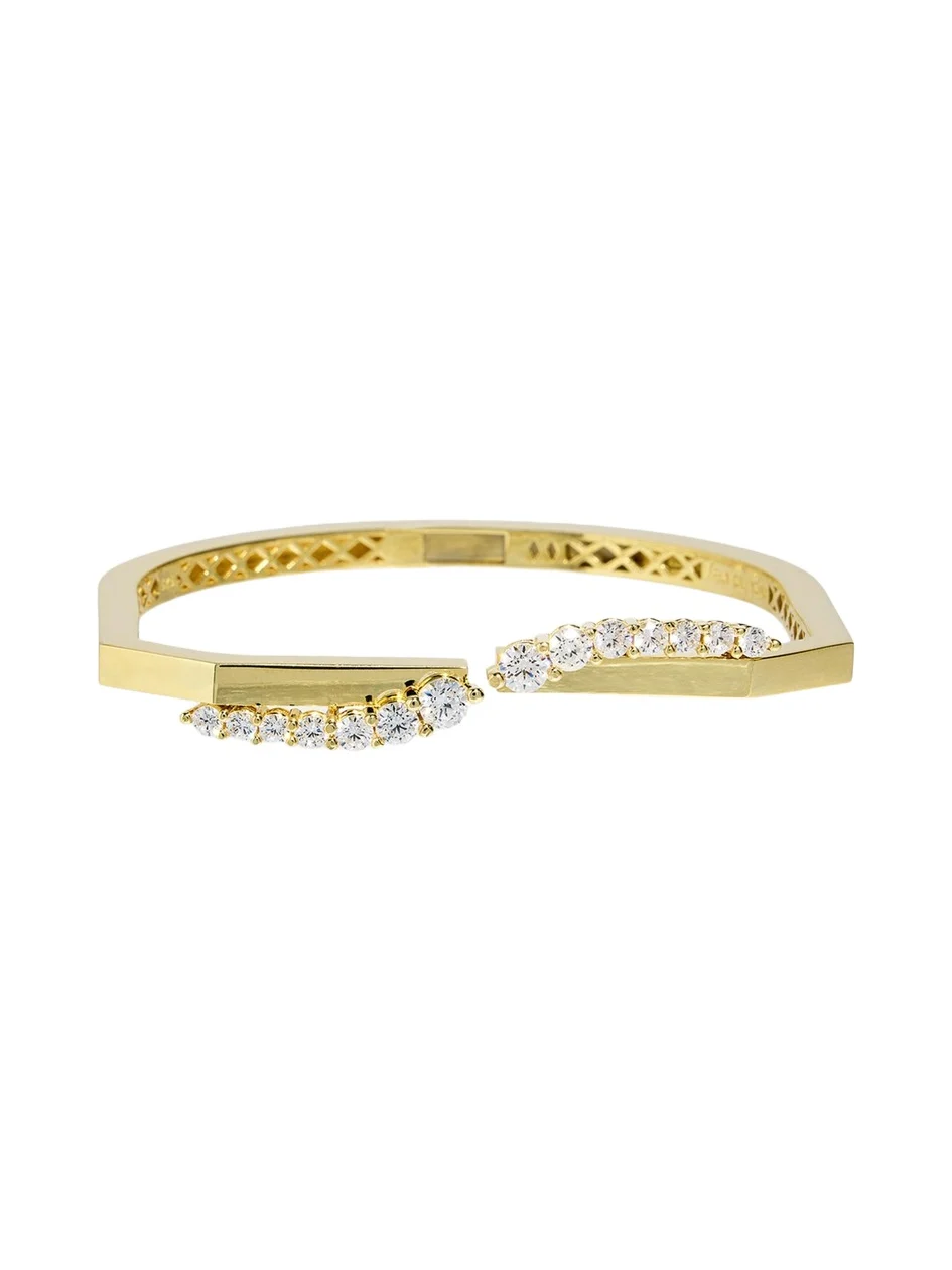 Messenger Hinged Bracelet