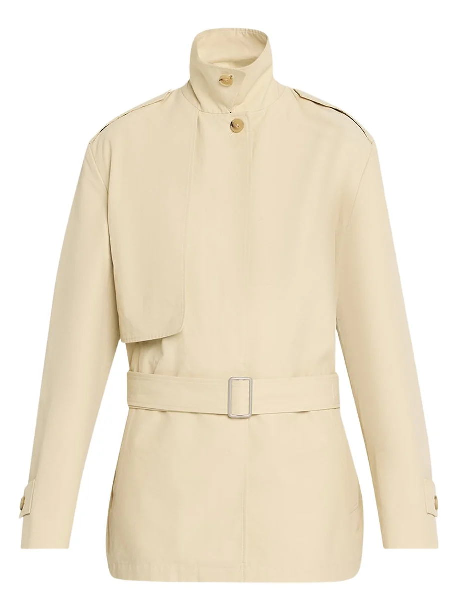 Cotton-Blend Short Jacket