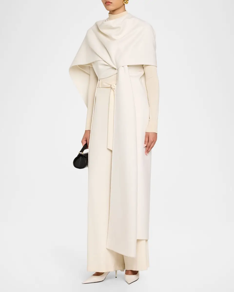 Balenciaga Cashmere Scarf Coat | Thumbnail 3 Balenciaga Cashmere Scarf Coat | Thumbnail 3