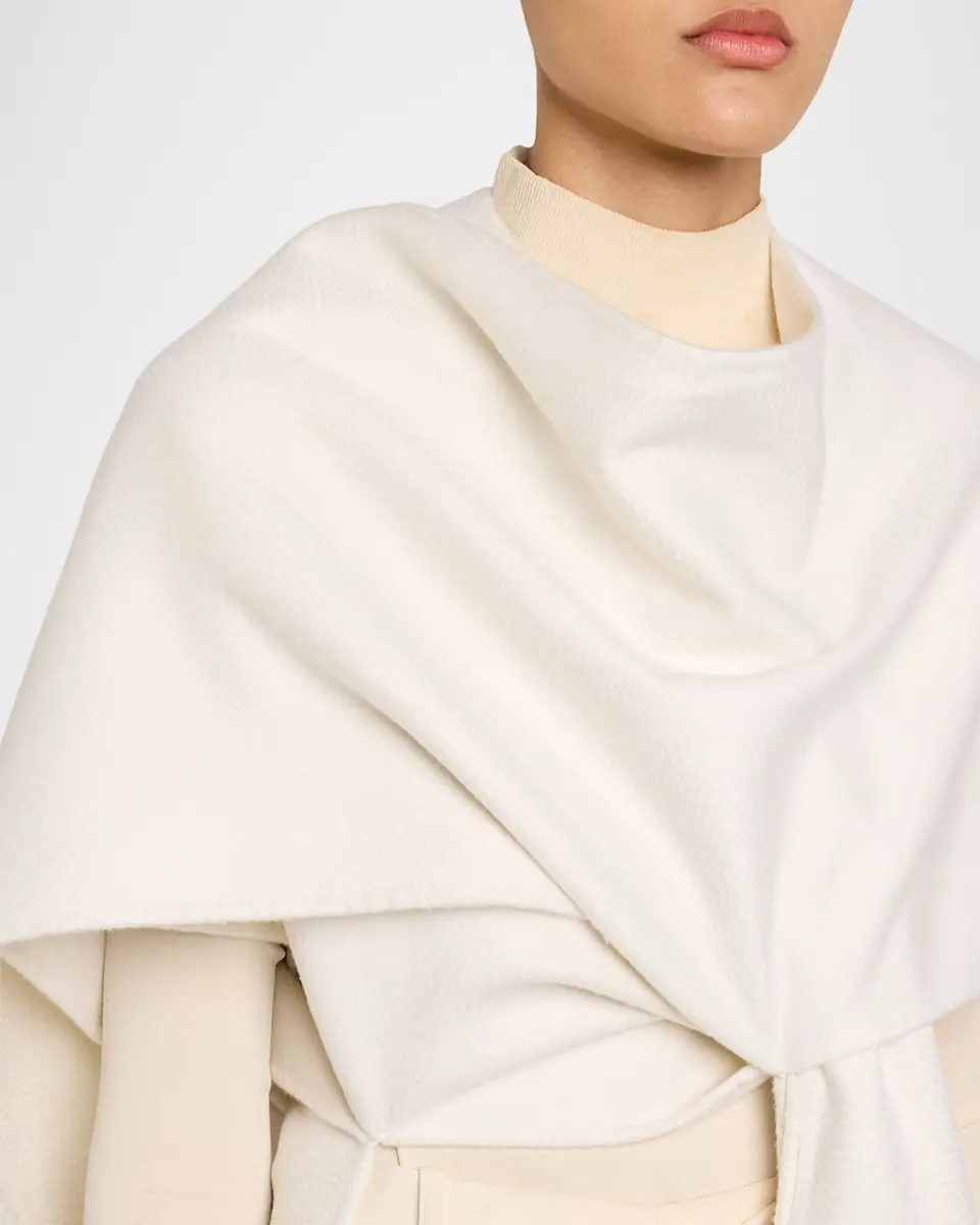 Balenciaga Cashmere Scarf Coat | Thumbnail 4 Balenciaga Cashmere Scarf Coat | Thumbnail 4