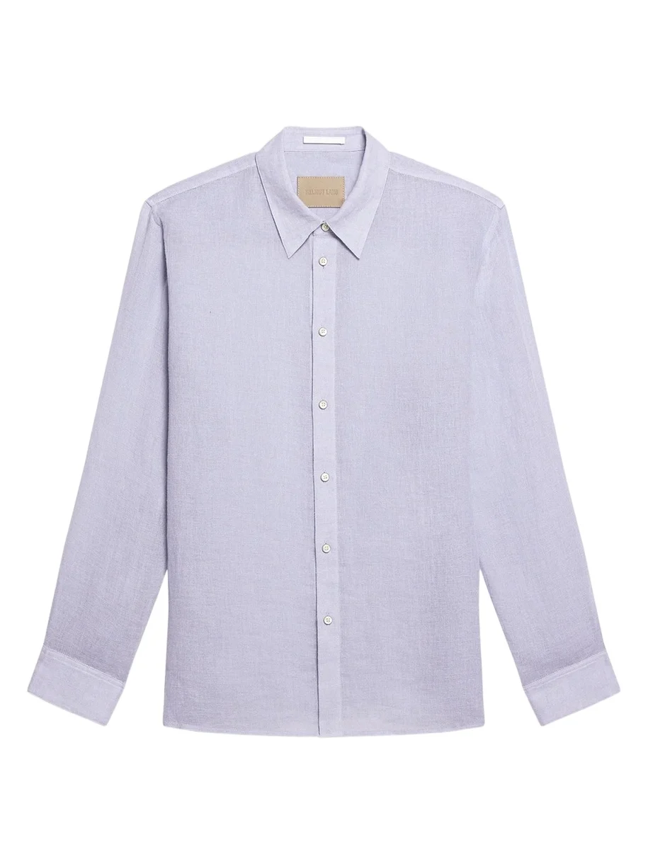 Men's Relaxed Fit Linen Button-Down Shirt Men's Relaxed Fit Linen Button-Down Shirt