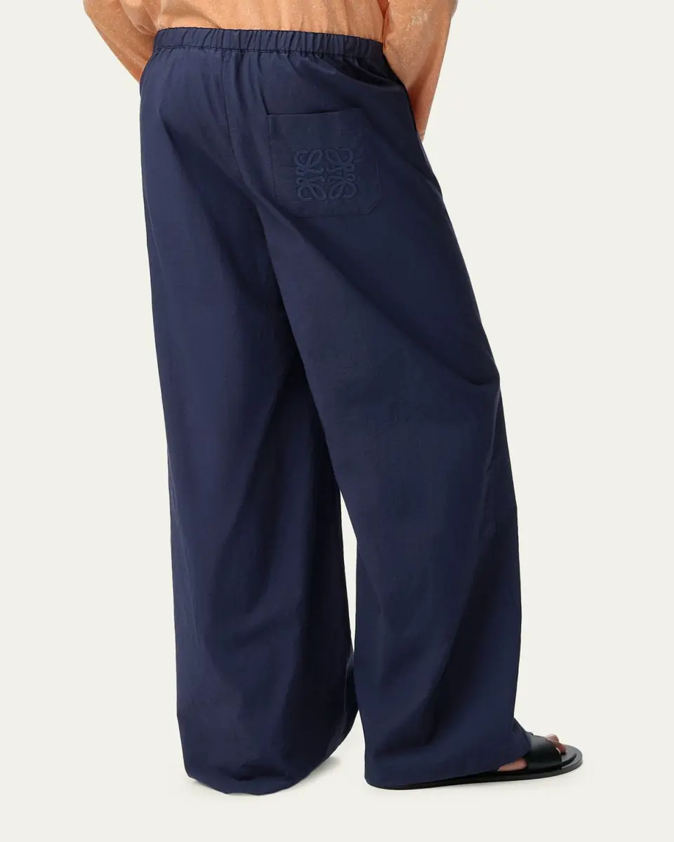 Loewe x Paula's Ibiza Men's Drawstring Cotton-Blend Pants | Thumbnail 3 Loewe x Paula's Ibiza Men's Drawstring Cotton-Blend Pants | Thumbnail 3