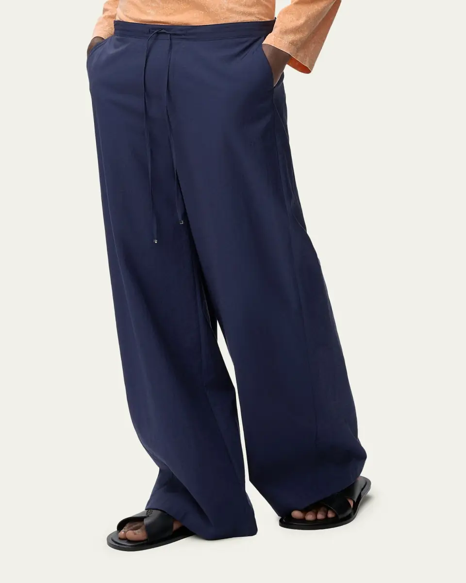 Loewe x Paula's Ibiza Men's Drawstring Cotton-Blend Pants | Thumbnail 4 Loewe x Paula's Ibiza Men's Drawstring Cotton-Blend Pants | Thumbnail 4