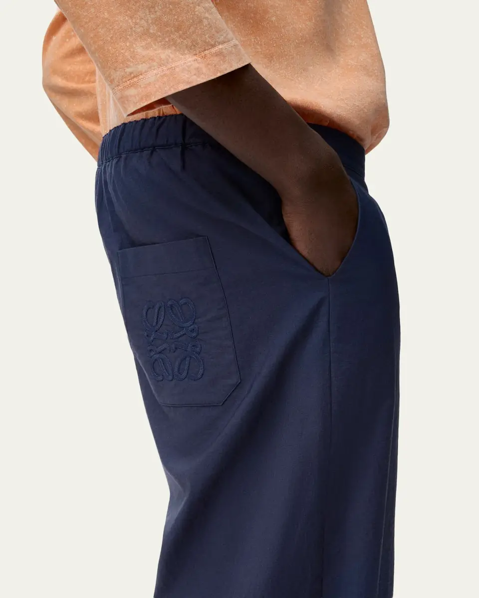 Loewe x Paula's Ibiza Men's Drawstring Cotton-Blend Pants | Thumbnail 5 Loewe x Paula's Ibiza Men's Drawstring Cotton-Blend Pants | Thumbnail 5