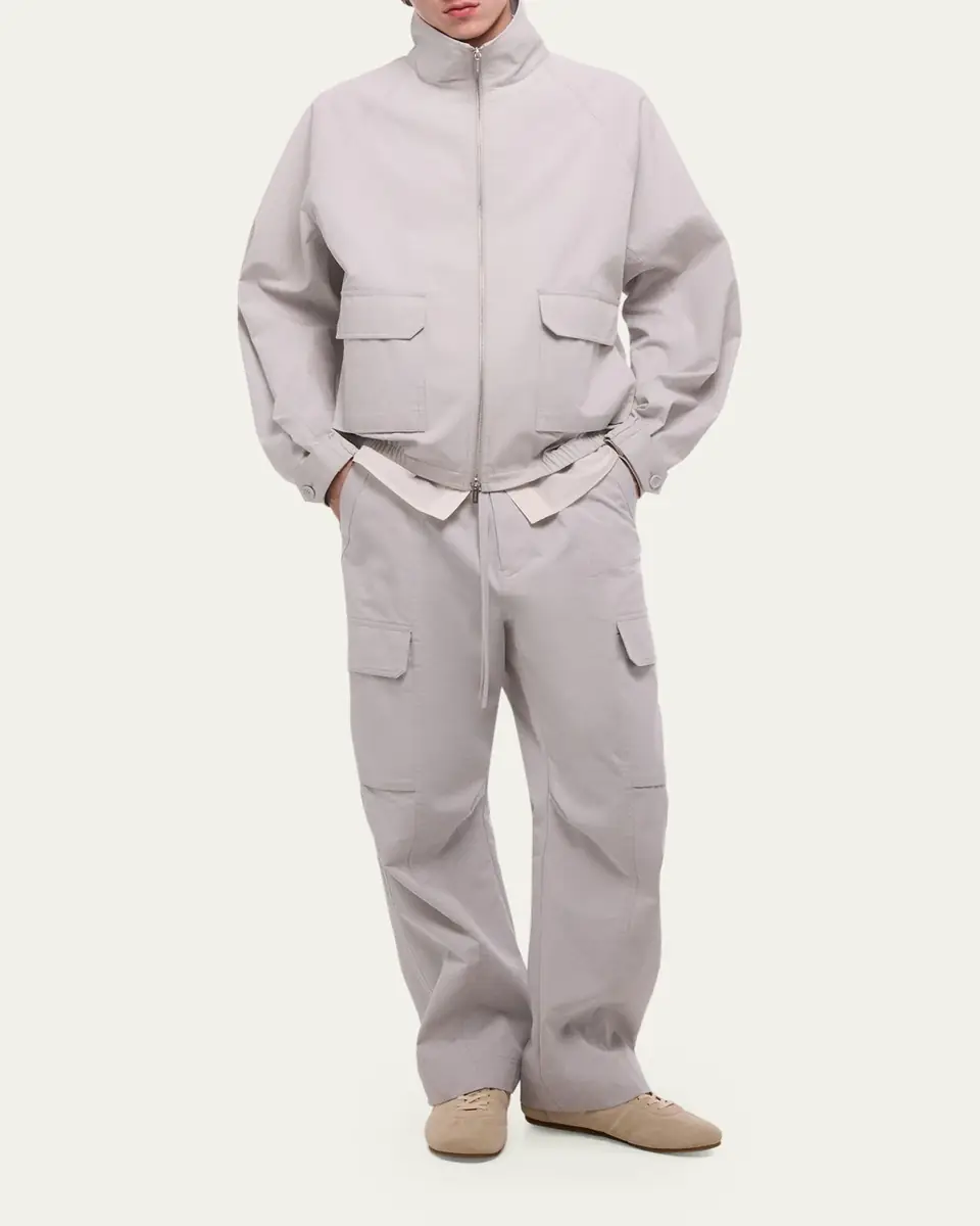 Helmut Lang Men's Utility Cropped Parka Jacket | Thumbnail 2 Helmut Lang Men's Utility Cropped Parka Jacket | Thumbnail 2