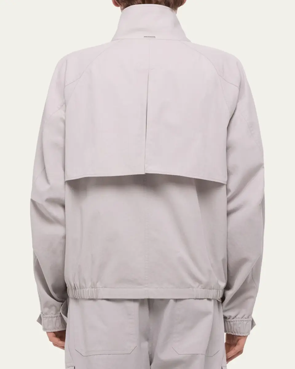 Helmut Lang Men's Utility Cropped Parka Jacket | Thumbnail 3 Helmut Lang Men's Utility Cropped Parka Jacket | Thumbnail 3