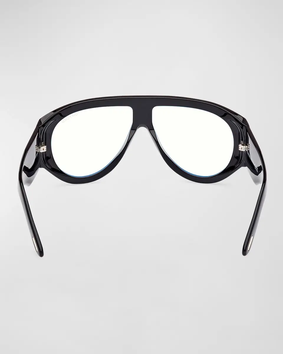 Tom Ford Blue Blocking Acetate Aviator Glasses | Thumbnail 5