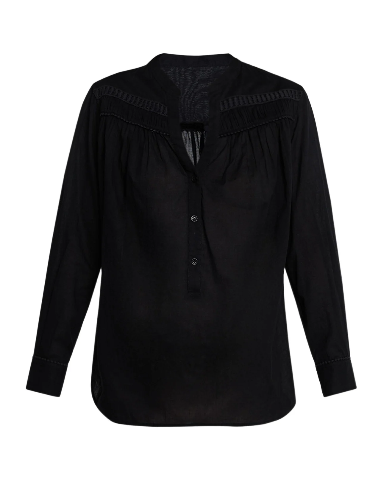 Nili Lotan Clarys Cotton Voile Top