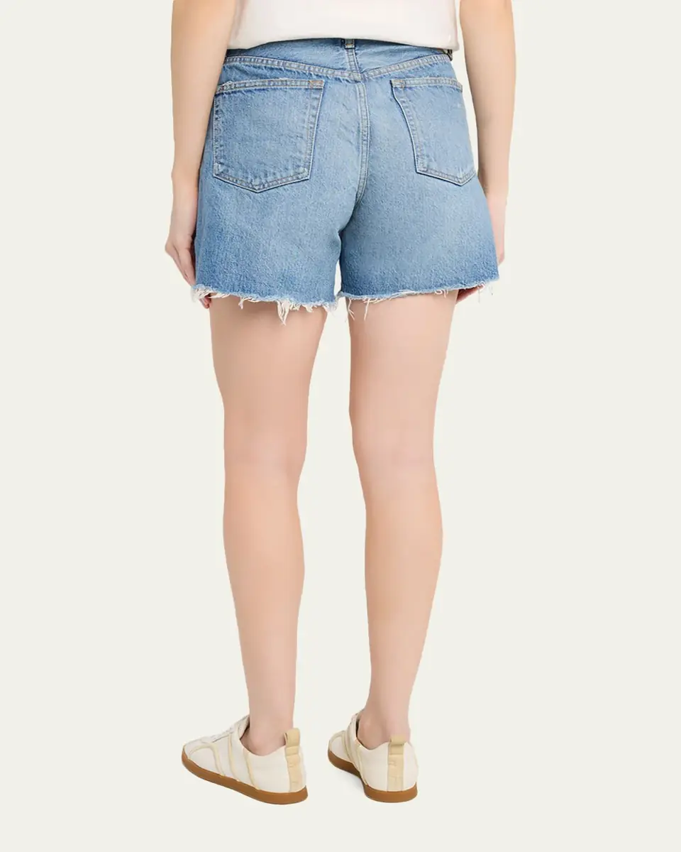 Moussy Vintage Graterford Long Denim Shorts | Thumbnail 3