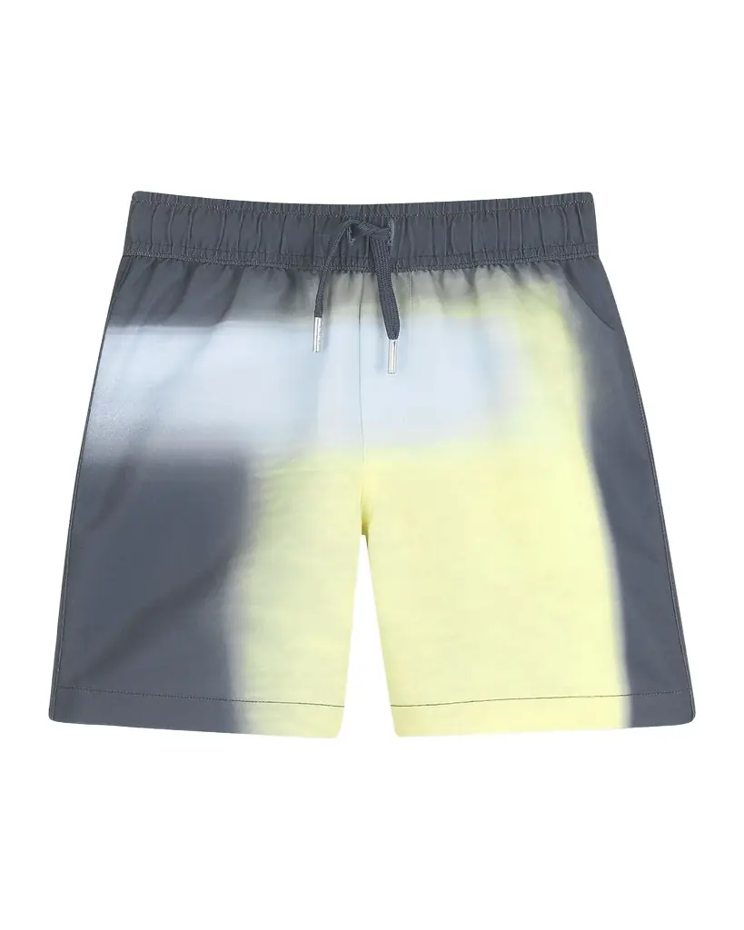 Givenchy Boy 's Faded Colorblock-Print Swim Shorts, Size 8-14 | Image 1 Givenchy Boy 's Faded Colorblock-Print Swim Shorts, Size 8-14 | Image 1