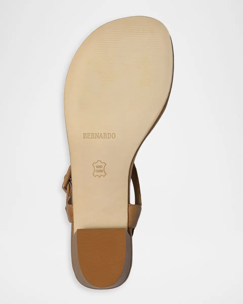 Bernardo Goyara Leather T-Strap Sandals | Thumbnail 12 Bernardo Goyara Leather T-Strap Sandals | Thumbnail 12
