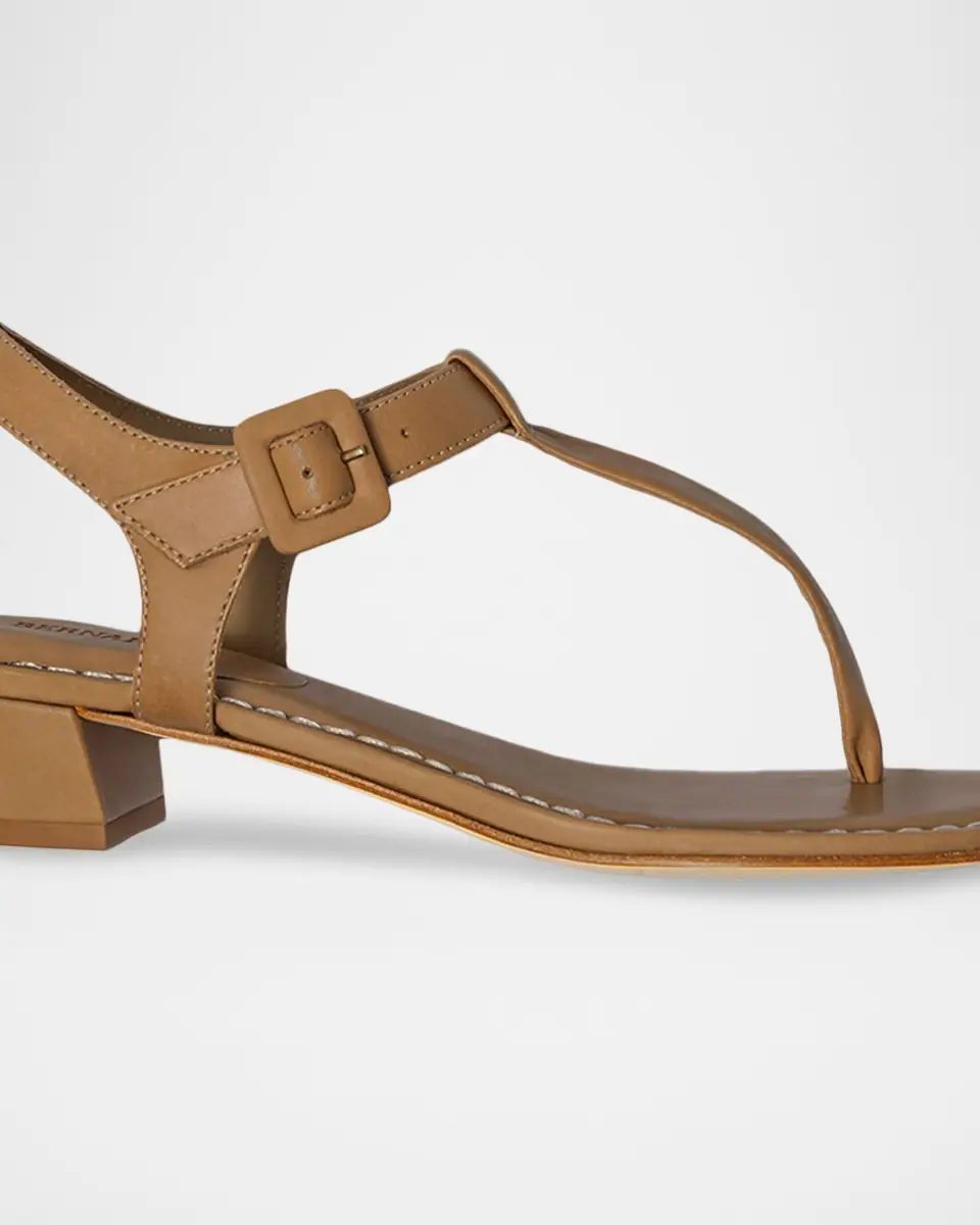Bernardo Goyara Leather T-Strap Sandals | Thumbnail 10 Bernardo Goyara Leather T-Strap Sandals | Thumbnail 10