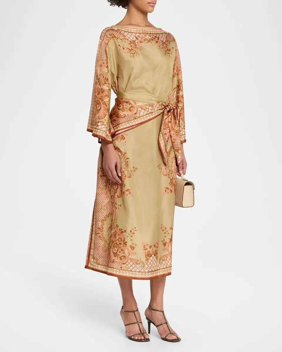 Zimmermann Aster Tunic Midi Dress | Thumbnail 3 Zimmermann Aster Tunic Midi Dress | Thumbnail 3