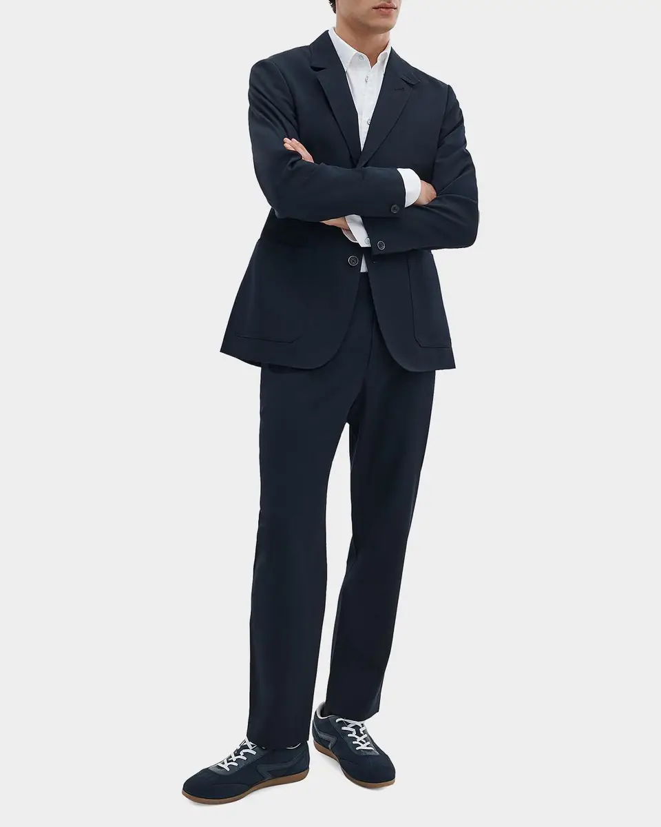rag & bone Men's Vincent Wool Gabardine Notch-Lapel Blazer | Thumbnail 2 rag & bone Men's Vincent Wool Gabardine Notch-Lapel Blazer | Thumbnail 2