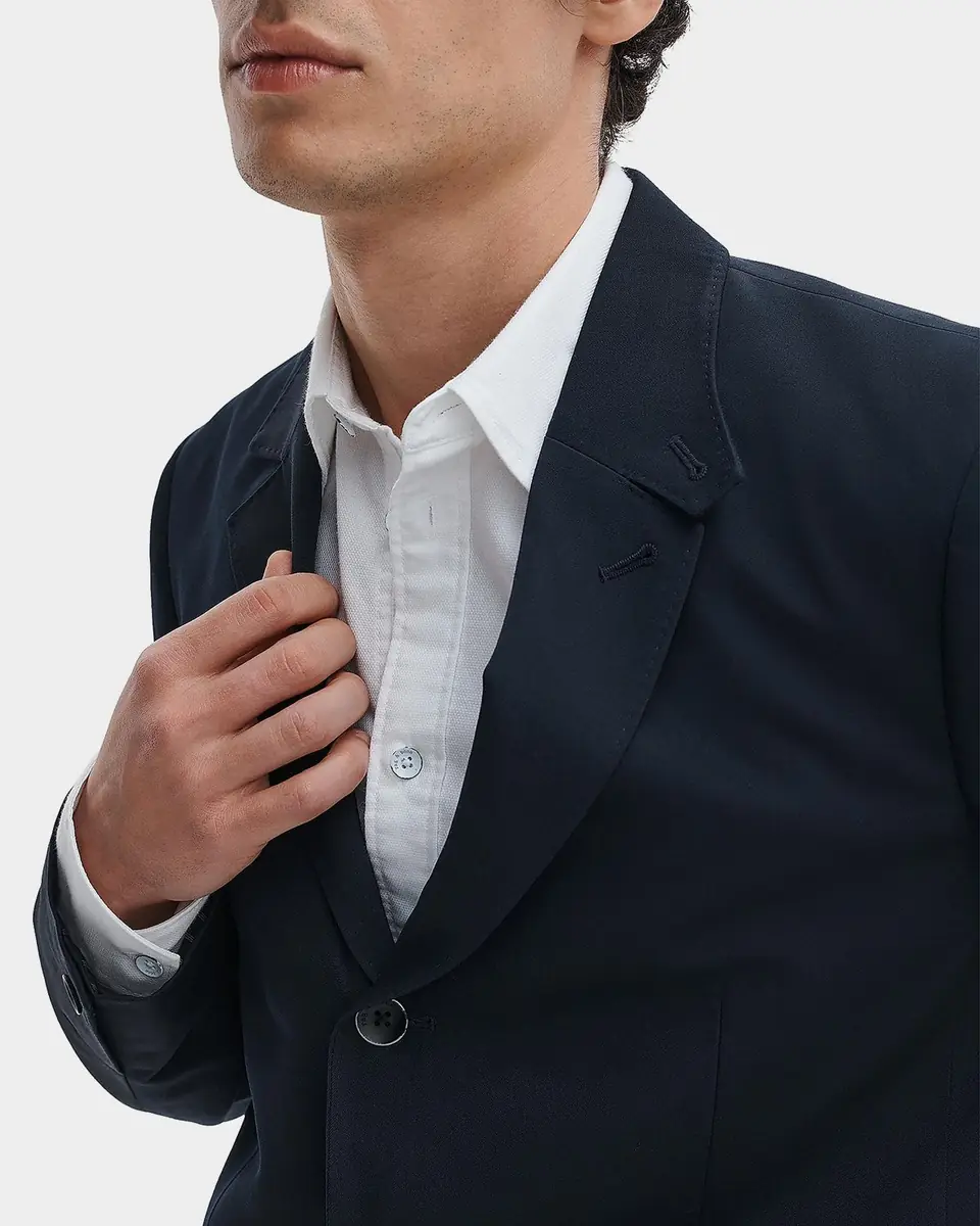 rag & bone Men's Vincent Wool Gabardine Notch-Lapel Blazer | Thumbnail 5 rag & bone Men's Vincent Wool Gabardine Notch-Lapel Blazer | Thumbnail 5