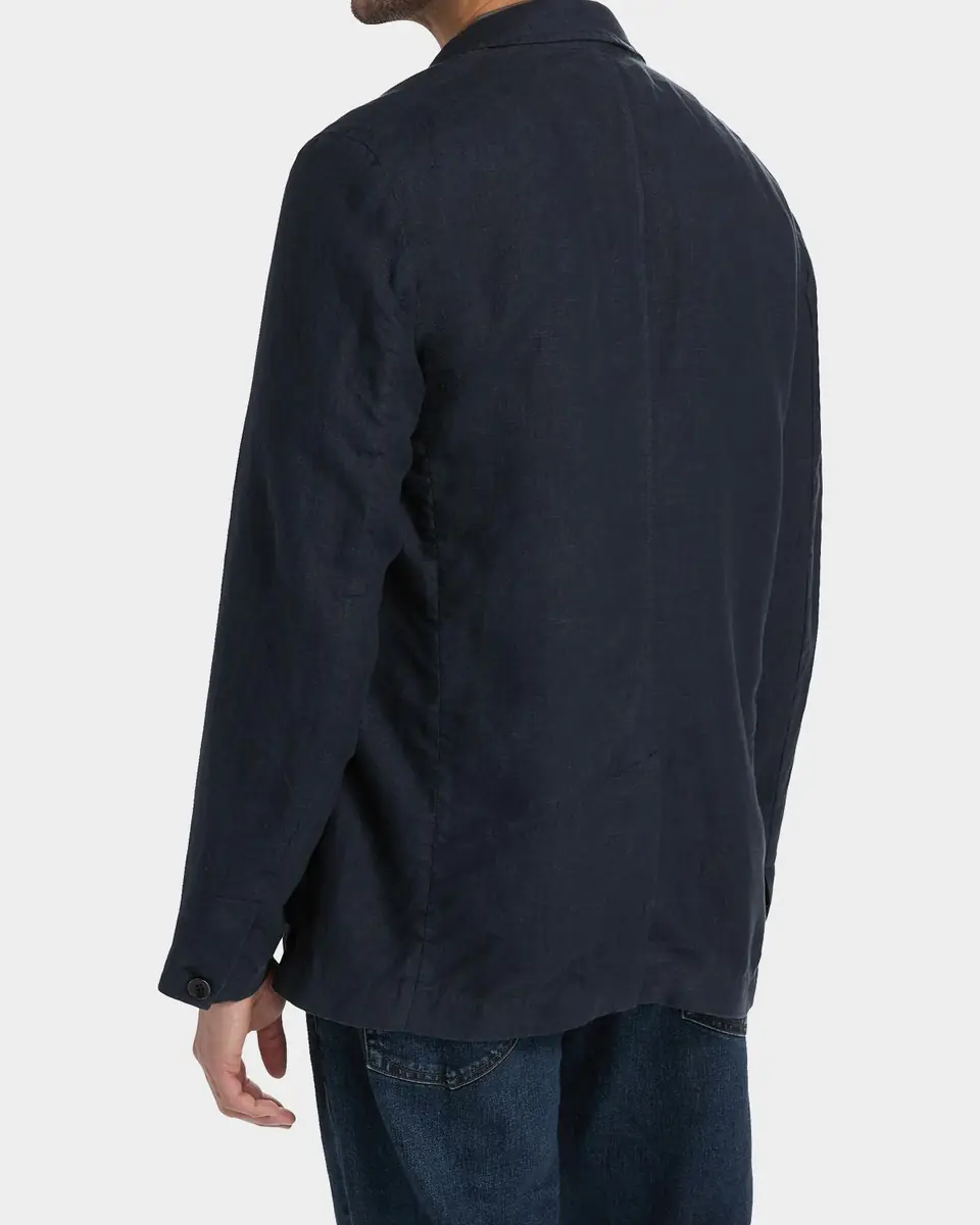 rag & bone Men's Butler Linen Patch-Pocket Blazer | Thumbnail 3 rag & bone Men's Butler Linen Patch-Pocket Blazer | Thumbnail 3