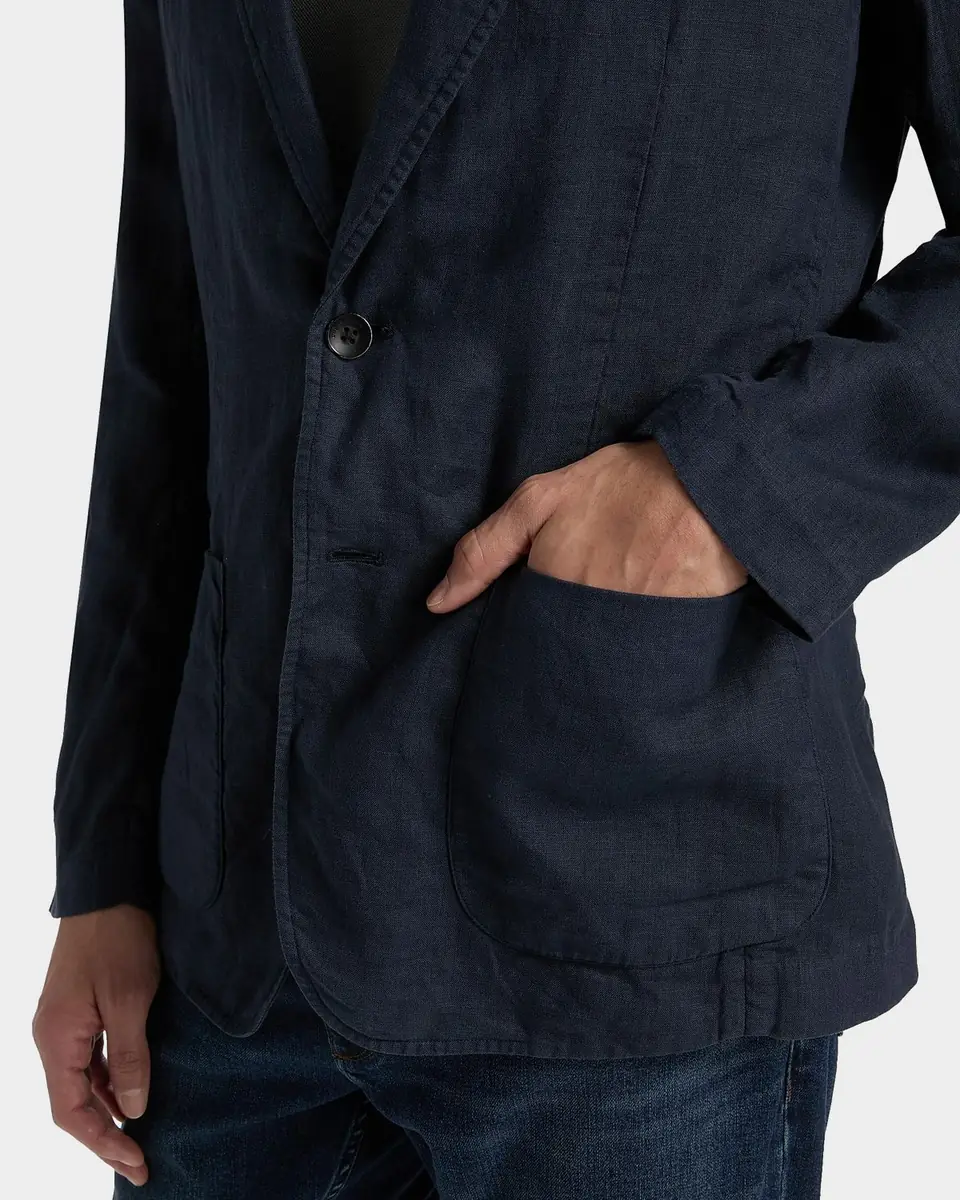 rag & bone Men's Butler Linen Patch-Pocket Blazer | Thumbnail 5 rag & bone Men's Butler Linen Patch-Pocket Blazer | Thumbnail 5