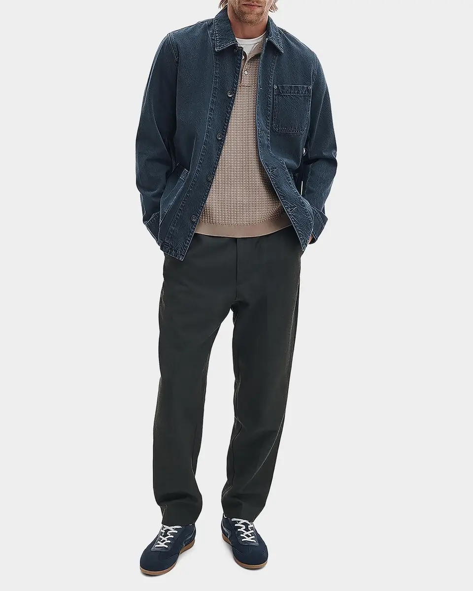 rag & bone Men's Evan Patch-Pocket Denim Jacket | Thumbnail 2 rag & bone Men's Evan Patch-Pocket Denim Jacket | Thumbnail 2