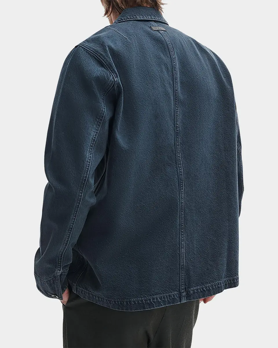 rag & bone Men's Evan Patch-Pocket Denim Jacket | Thumbnail 3 rag & bone Men's Evan Patch-Pocket Denim Jacket | Thumbnail 3