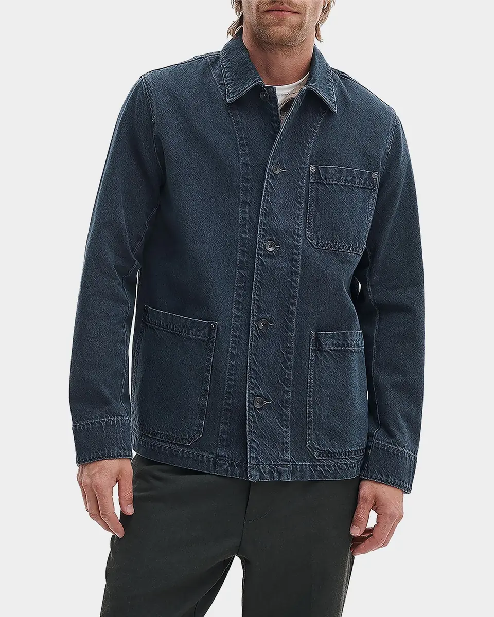 rag & bone Men's Evan Patch-Pocket Denim Jacket | Thumbnail 4 rag & bone Men's Evan Patch-Pocket Denim Jacket | Thumbnail 4